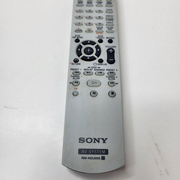 Sony RM-ADU005 Remote for Sony‎ DAVDZ230 DAVHDX265 DAVHDX266 -Cleaned & Tested - Picture 3 of 11